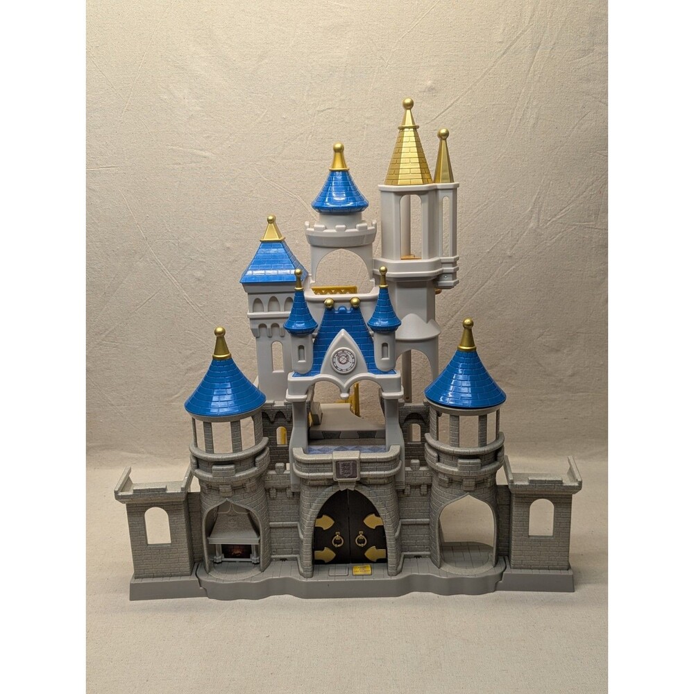 Disney Store Cinderella Castle Playset 21" Moving Floor & Elevator No SND/LHTS